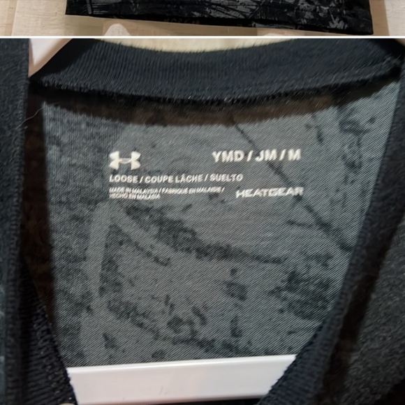 Dwayne Johnson Under Armour Cut Off T Boys M - Picture 3 of 6